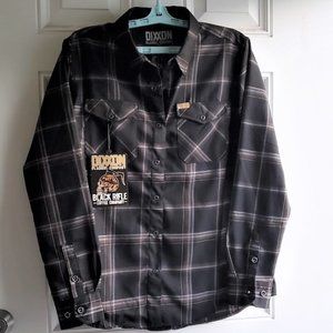 DIXXON | Tops | Dixxon Flannel Black Rifle Coffee Or Die Womens Flannel
